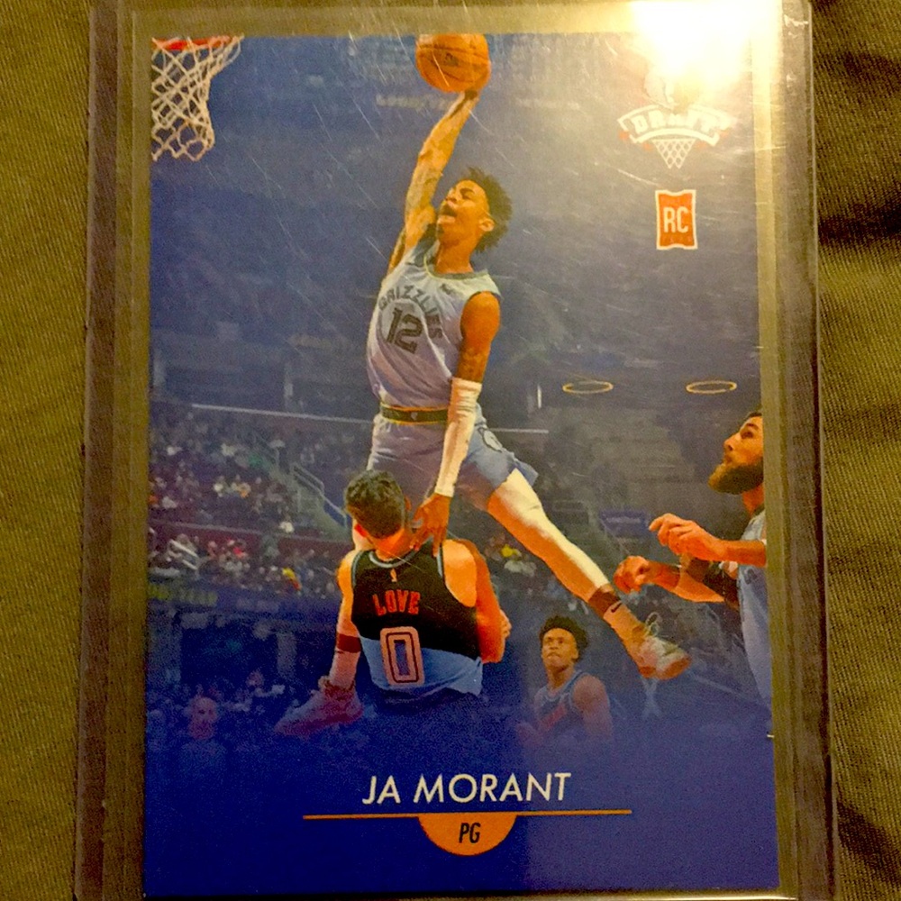 Ja Morant poster on Kevin love